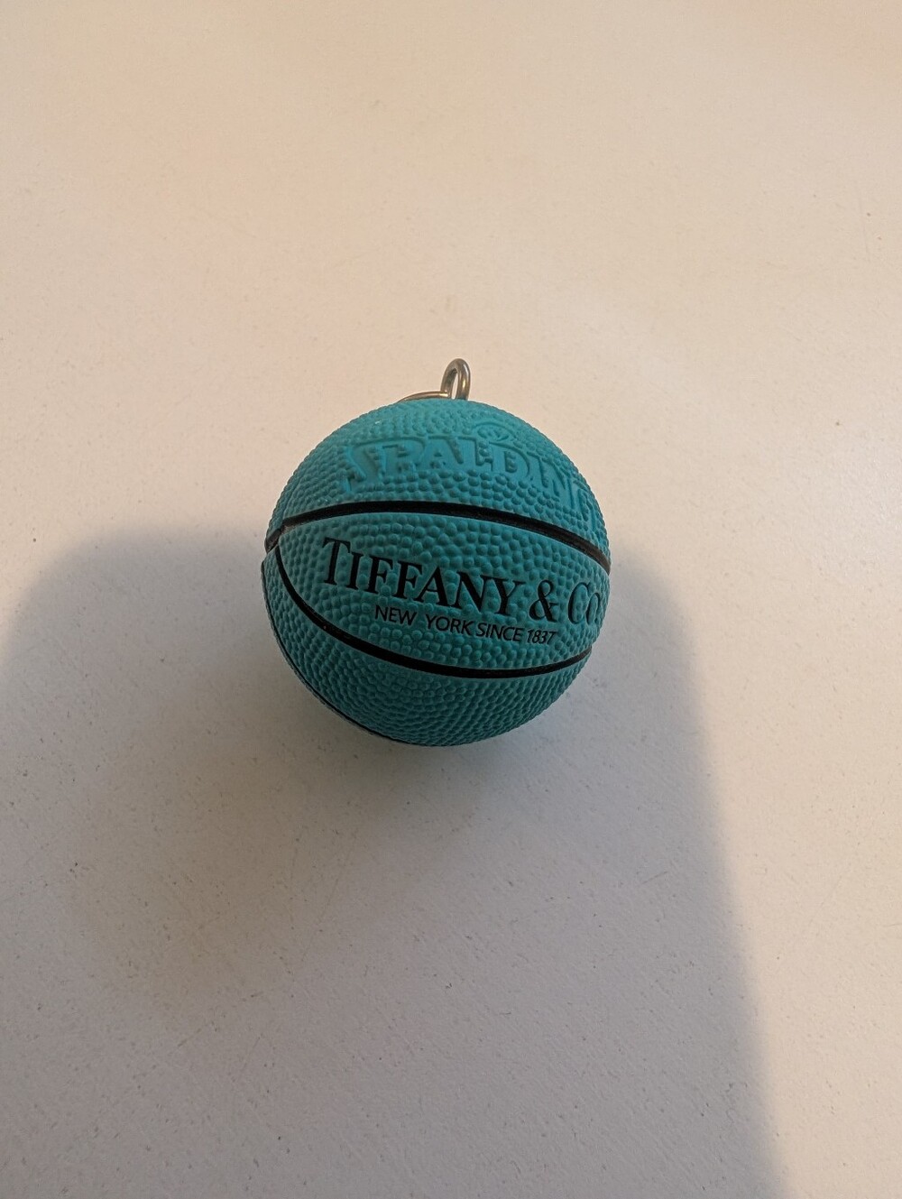 Tiffany & Co. Blue Mini Basketball Keychain